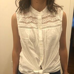 Sleeveless cotton top from Gap